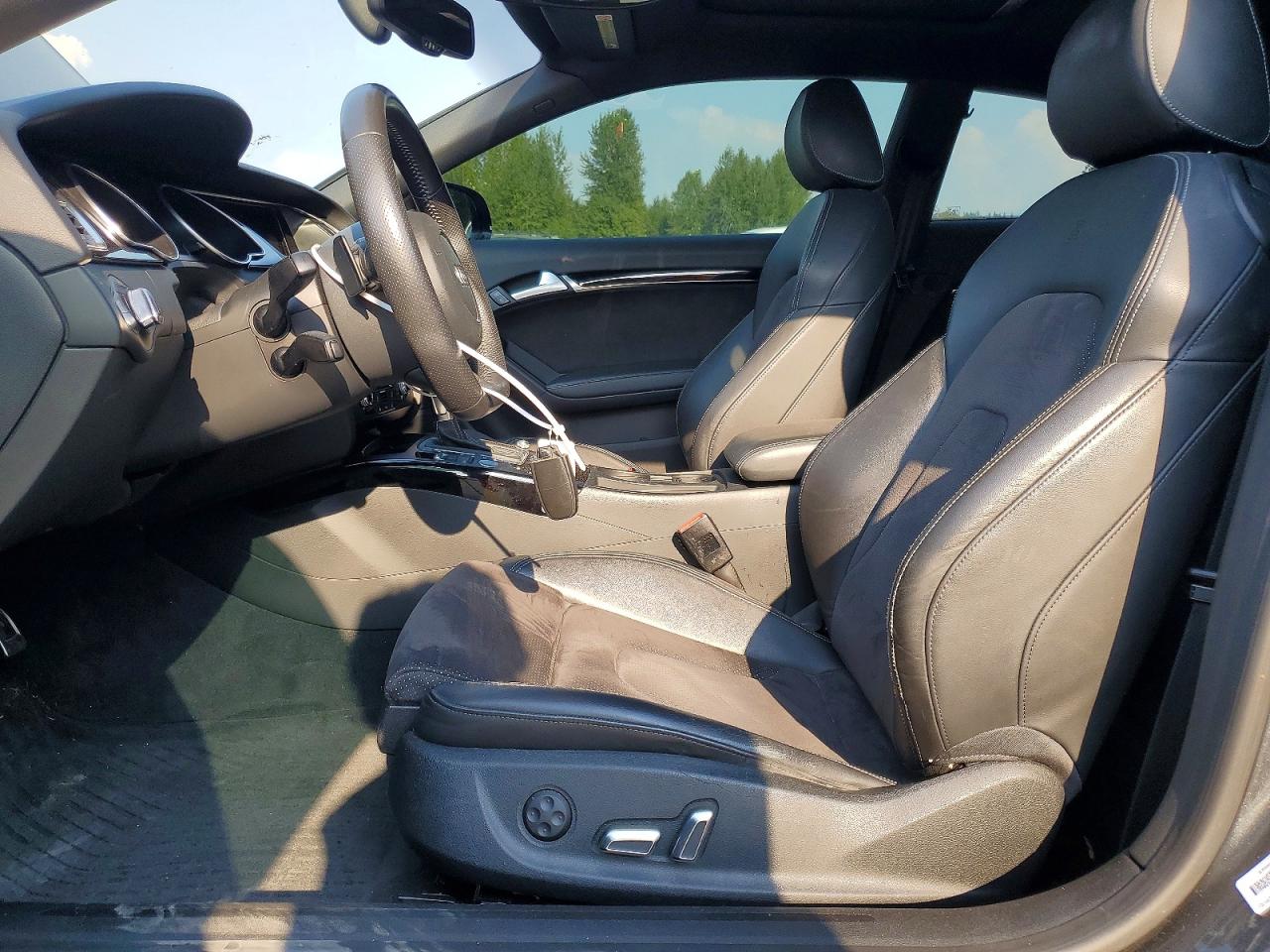 2014 Audi A5 Premium Plus Gray vin: WAUMFAFR8EA018871