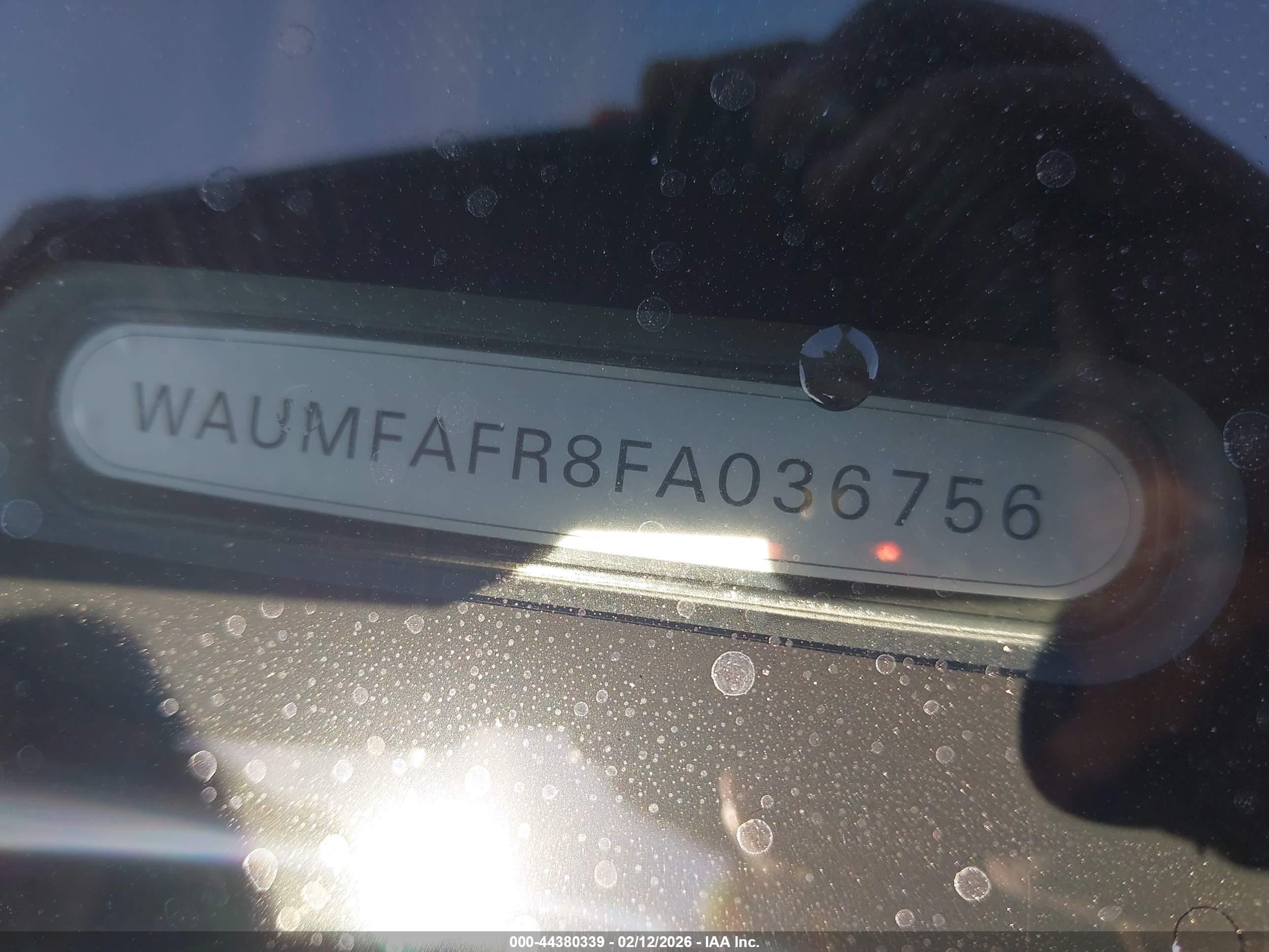 2015 Audi A5 2.0t Premium Black vin: WAUMFAFR8FA036756