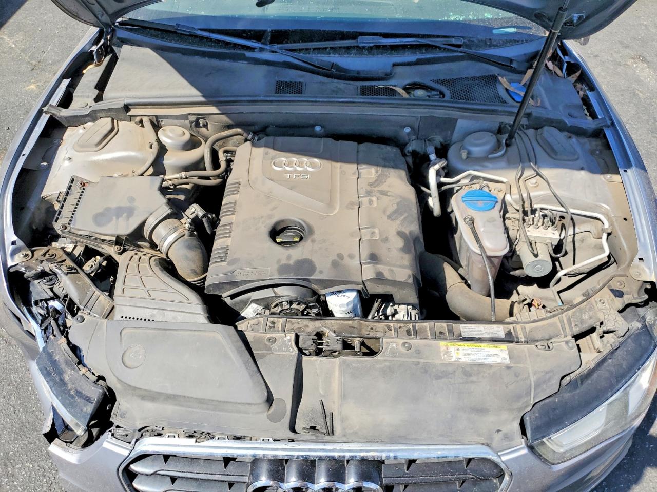 2015 Audi A5 Premium Plus Gray vin: WAUMFAFR8FA052469
