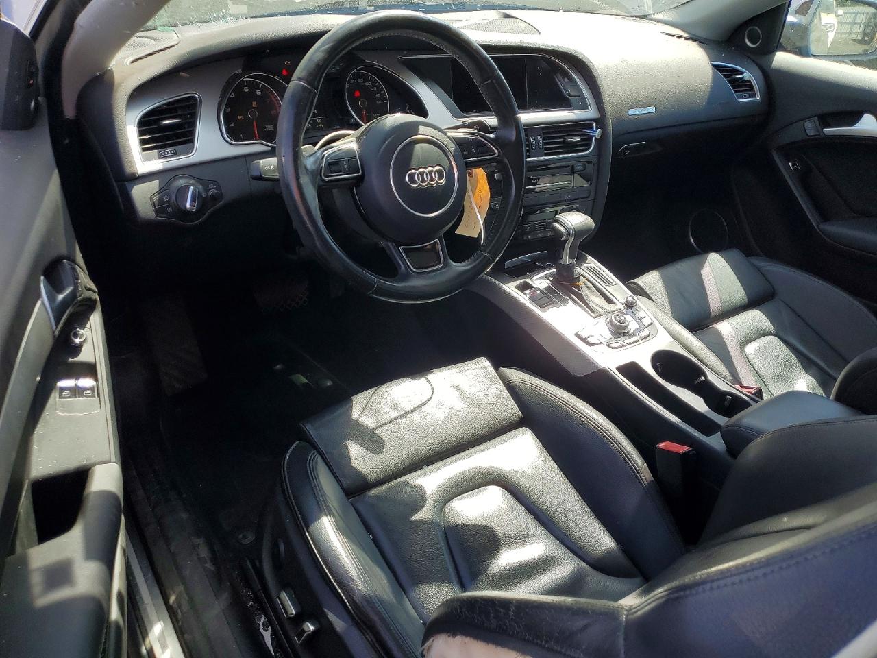 2015 Audi A5 Premium Plus Gray vin: WAUMFAFR8FA052469