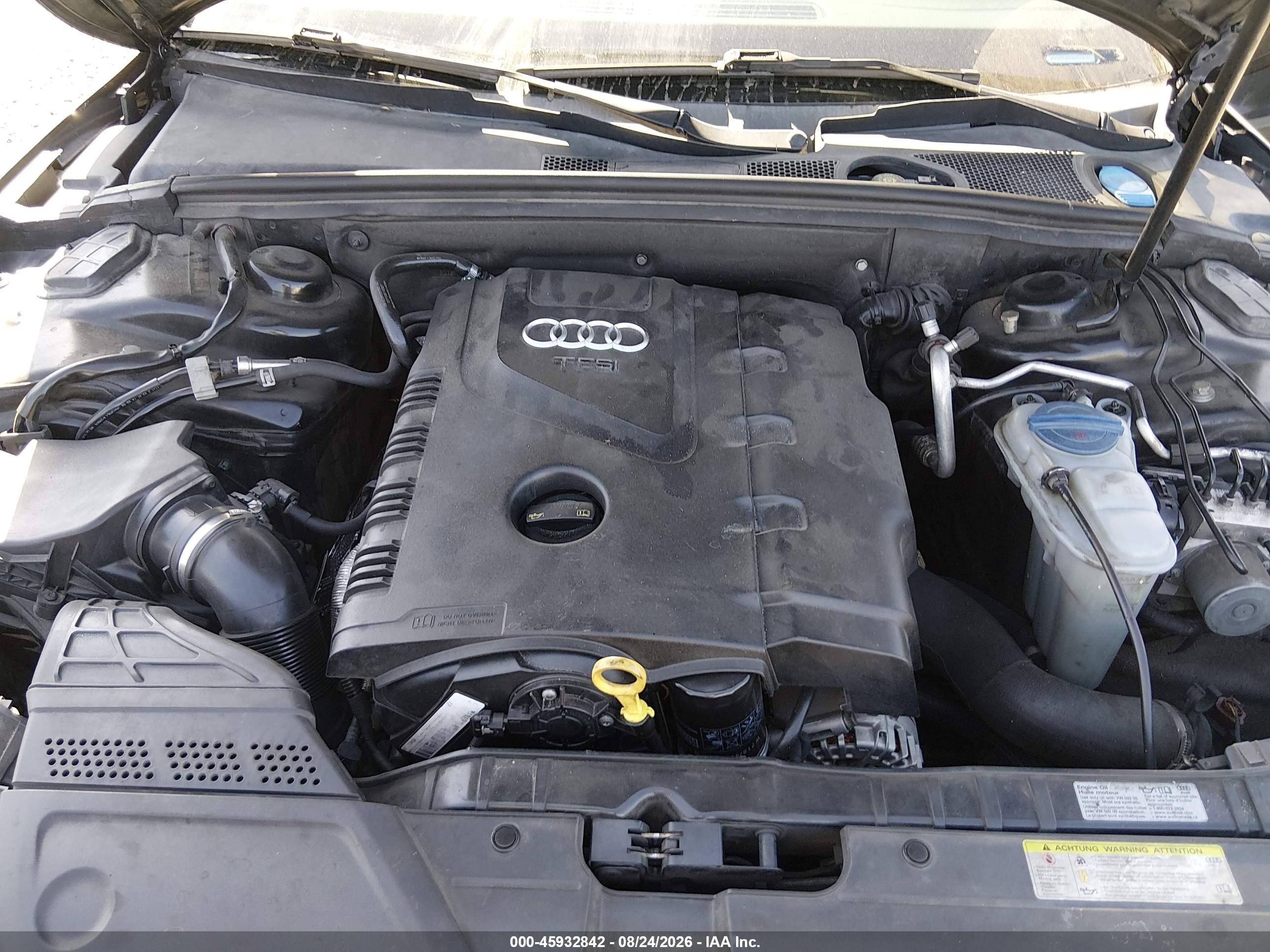 2015 Audi A5 2.0t Premium Черный vin: WAUMFAFR9FA024101