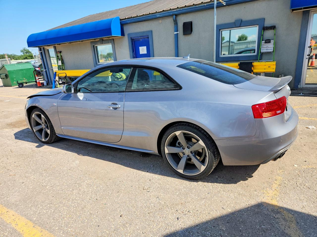 2015 Audi A5 Premium Plus Silver vin: WAUMFAFRXFA027976