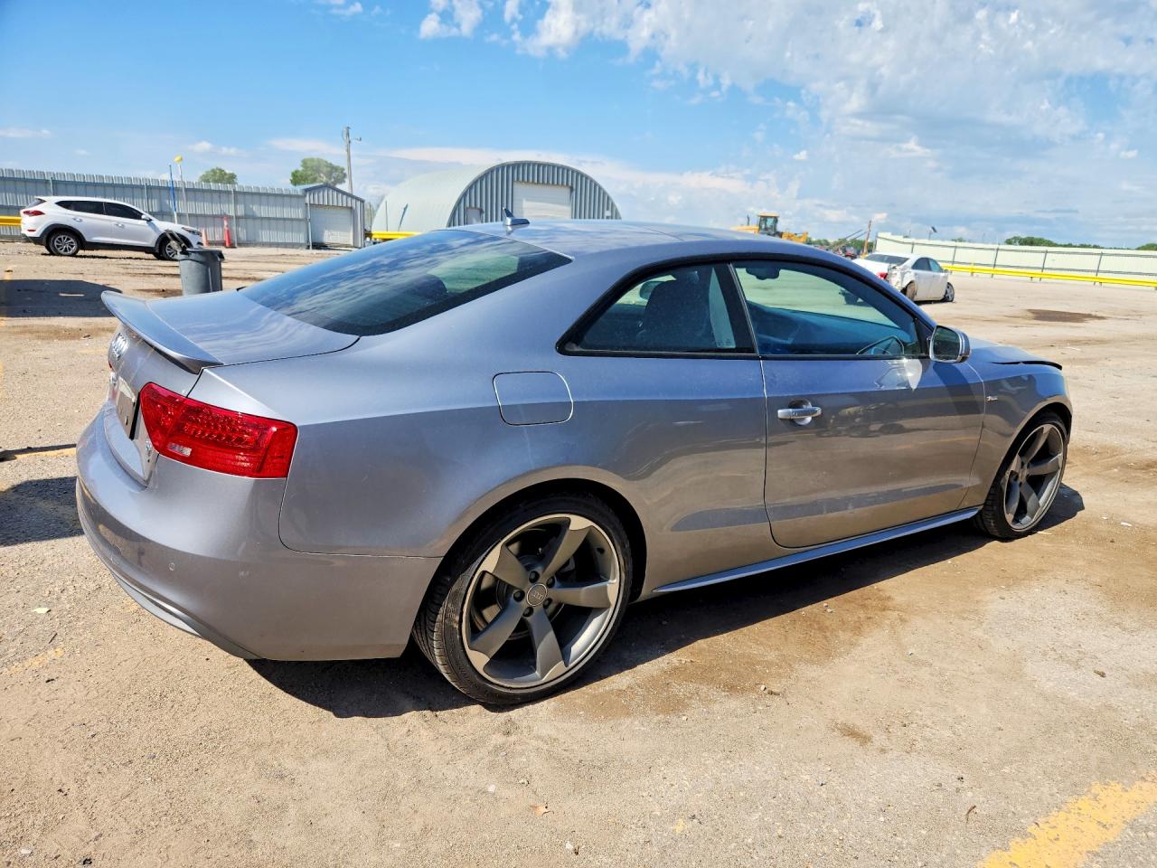 2015 Audi A5 Premium Plus Silver vin: WAUMFAFRXFA027976