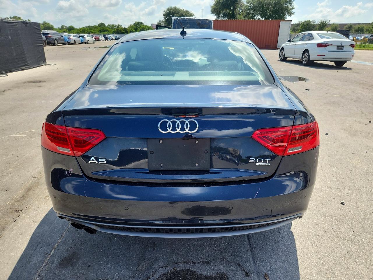 2015 Audi A5 Premium Plus Black vin: WAUMFAFRXFA028464