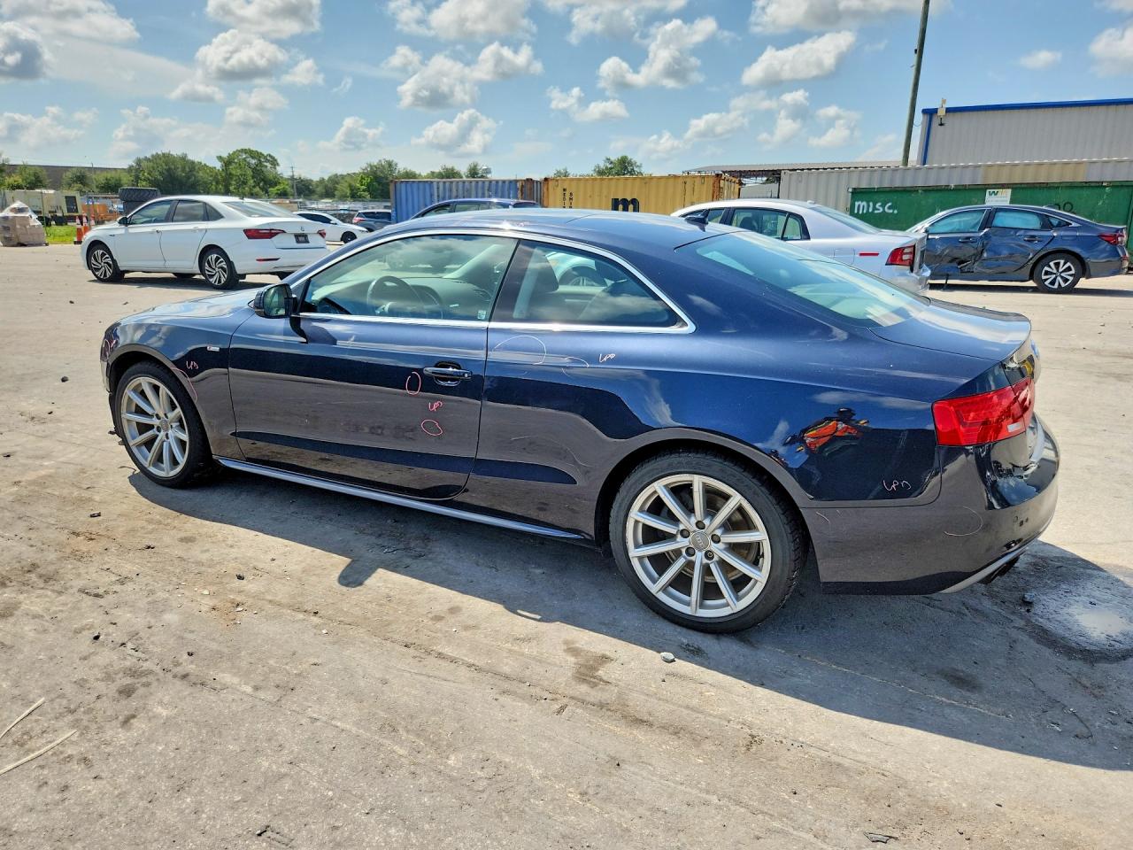 2015 Audi A5 Premium Plus Black vin: WAUMFAFRXFA028464