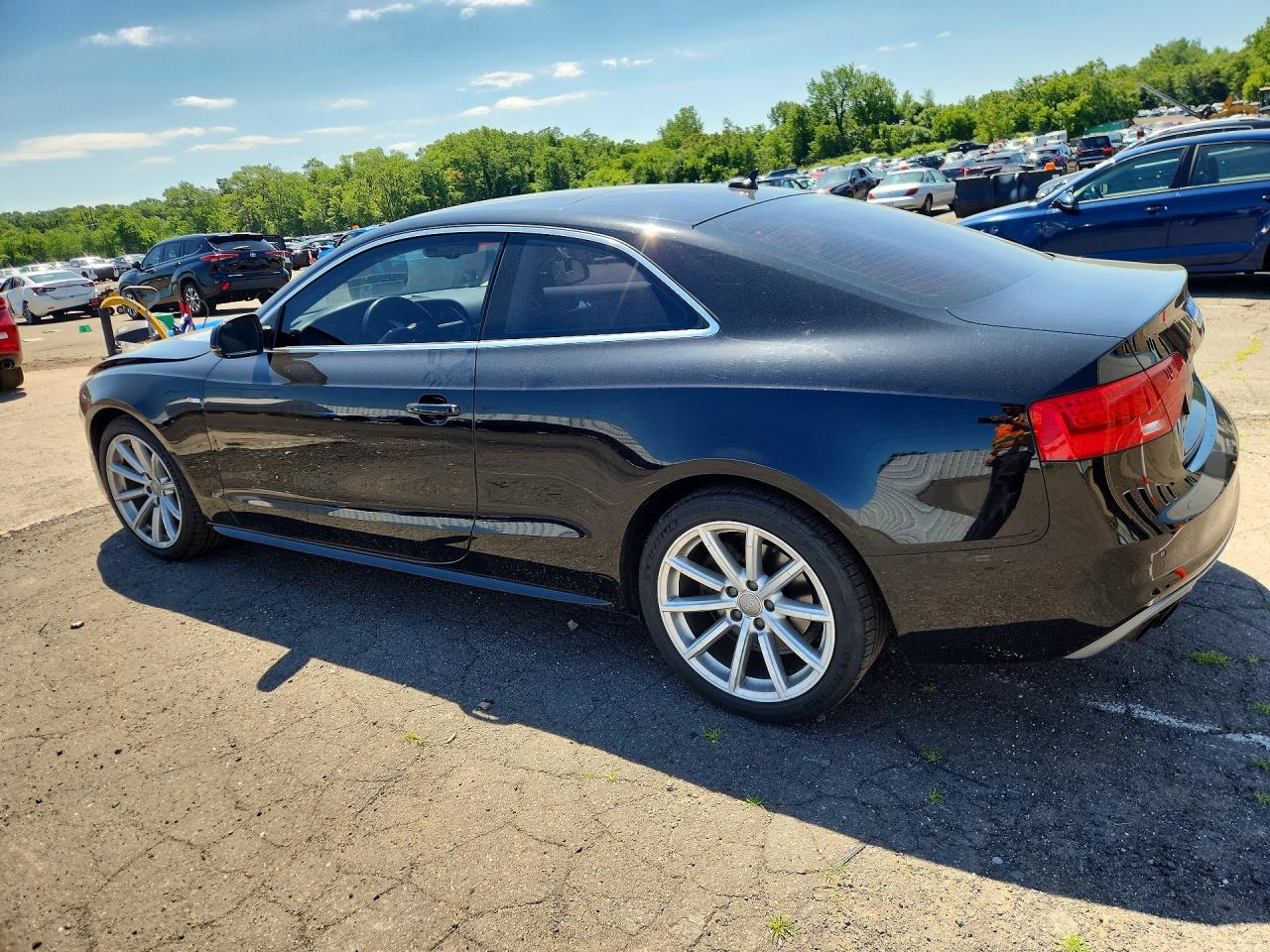 2015 Audi A5 Premium Plus Black vin: WAUMFAFRXFA030764