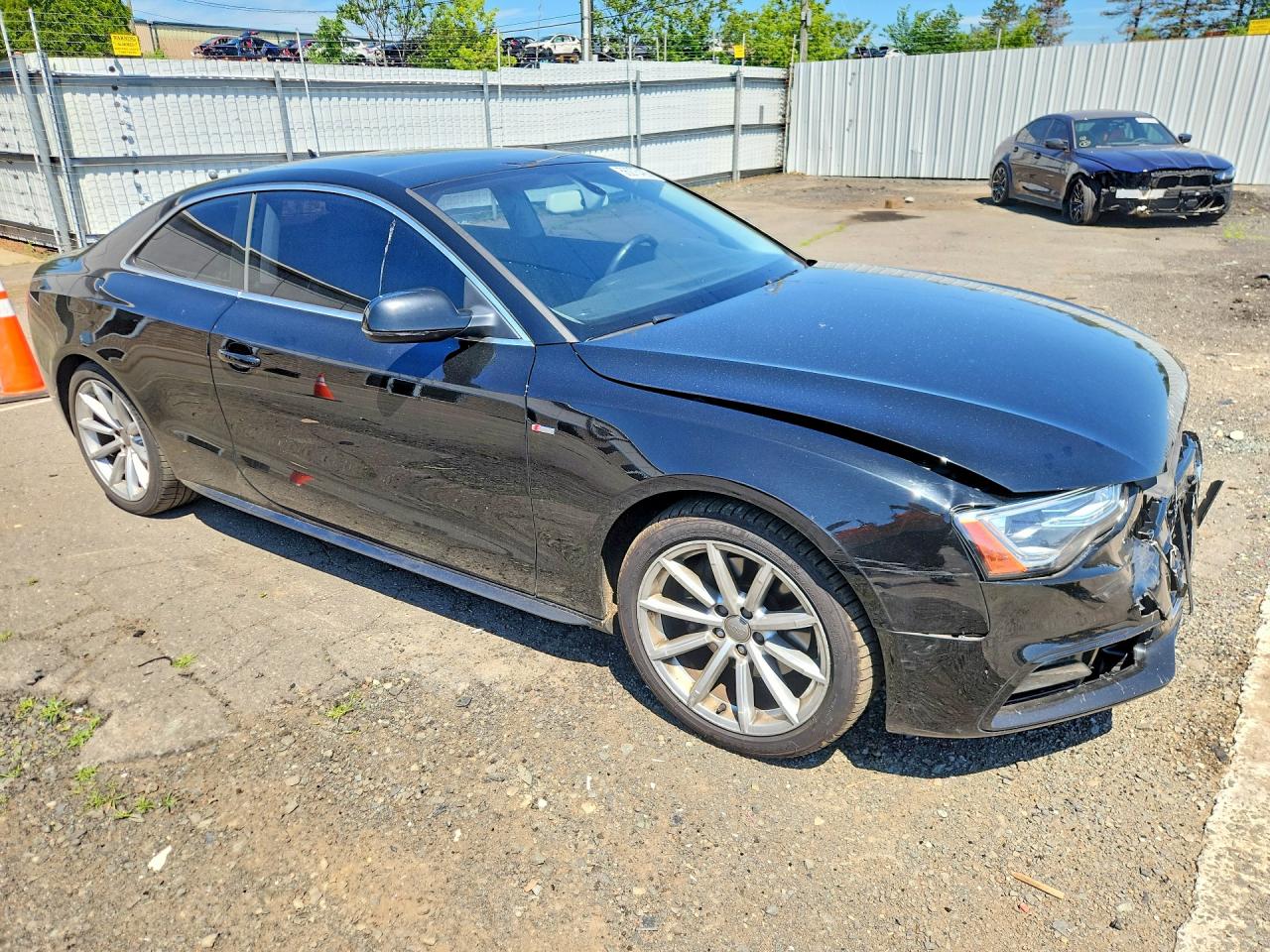2015 Audi A5 Premium Plus Black vin: WAUMFAFRXFA030764