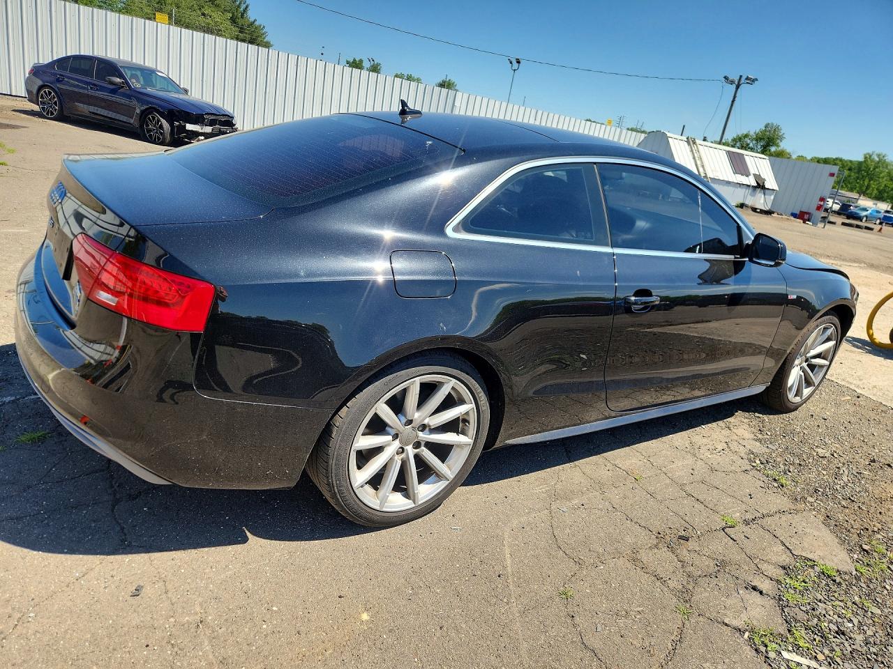 2015 Audi A5 Premium Plus Black vin: WAUMFAFRXFA030764