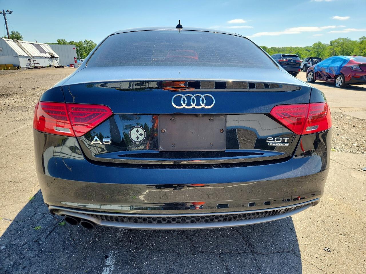 2015 Audi A5 Premium Plus Black vin: WAUMFAFRXFA030764