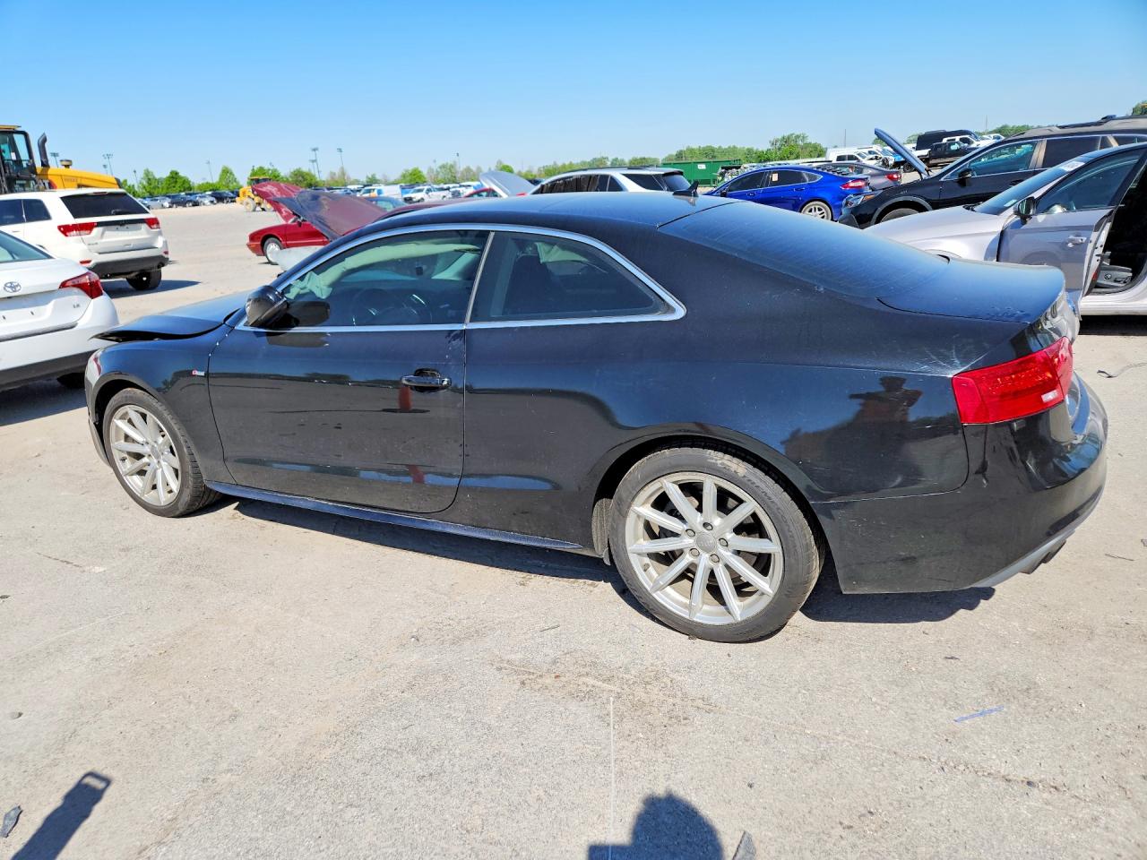 2015 Audi A5 Premium Plus Black vin: WAUMFAFRXFA034278