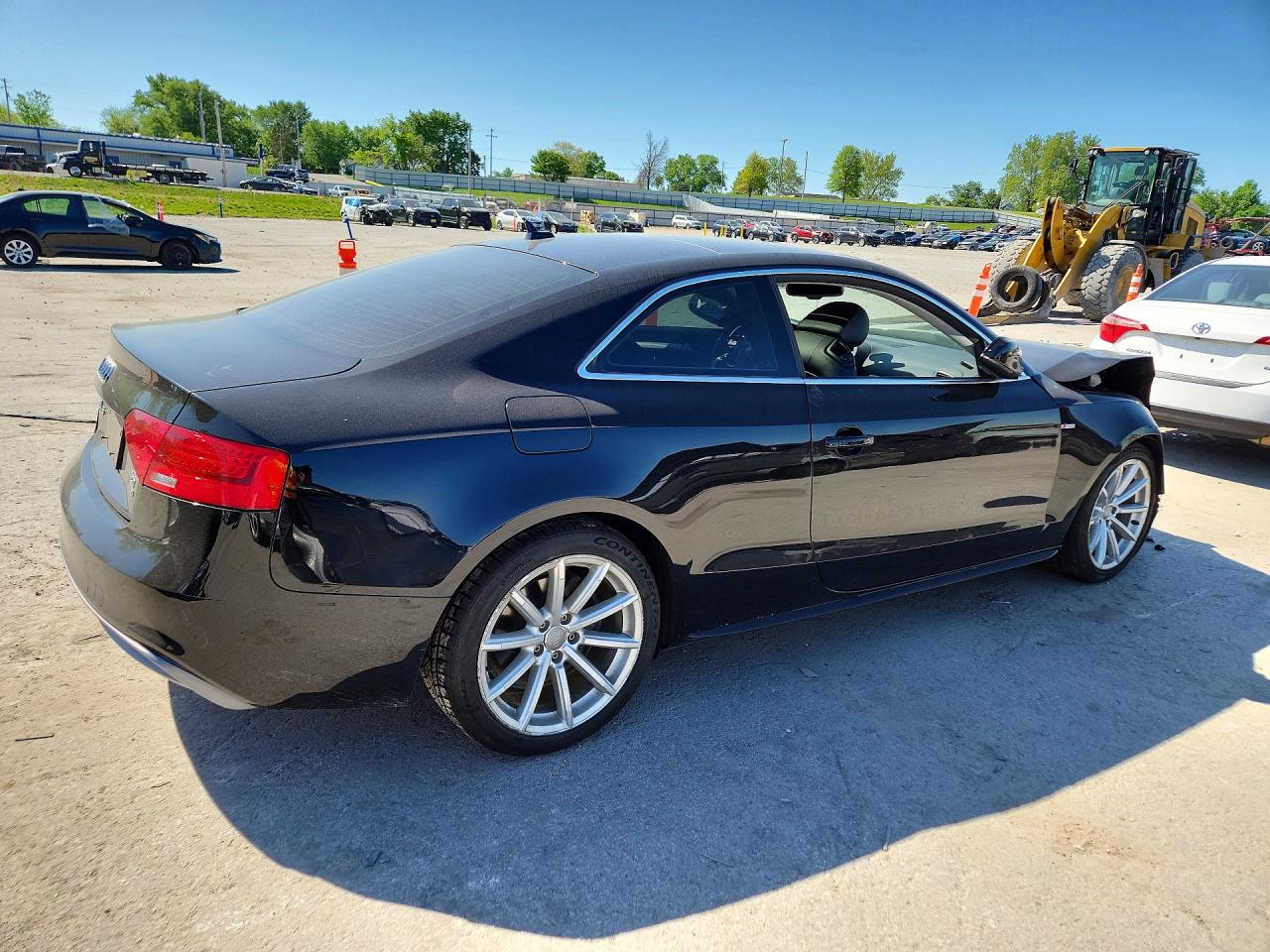 2015 Audi A5 Premium Plus Black vin: WAUMFAFRXFA034278