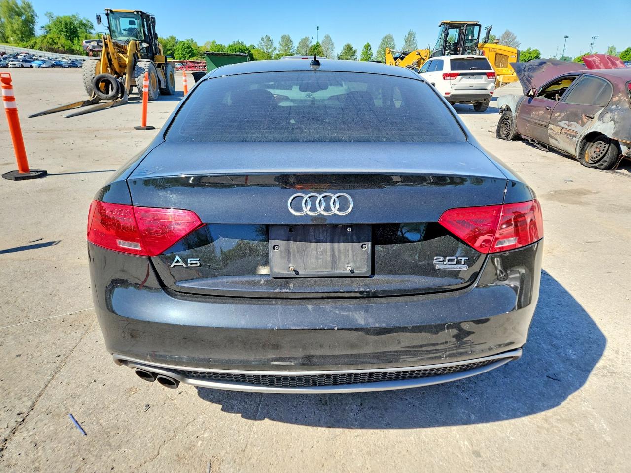 2015 Audi A5 Premium Plus Black vin: WAUMFAFRXFA034278