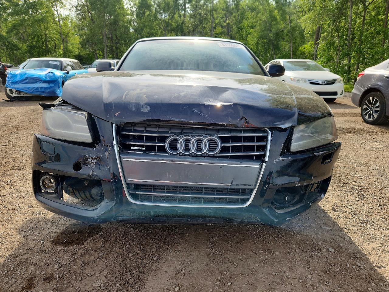2011 Audi A5 Premium Black vin: WAUMFBFHXBN008991