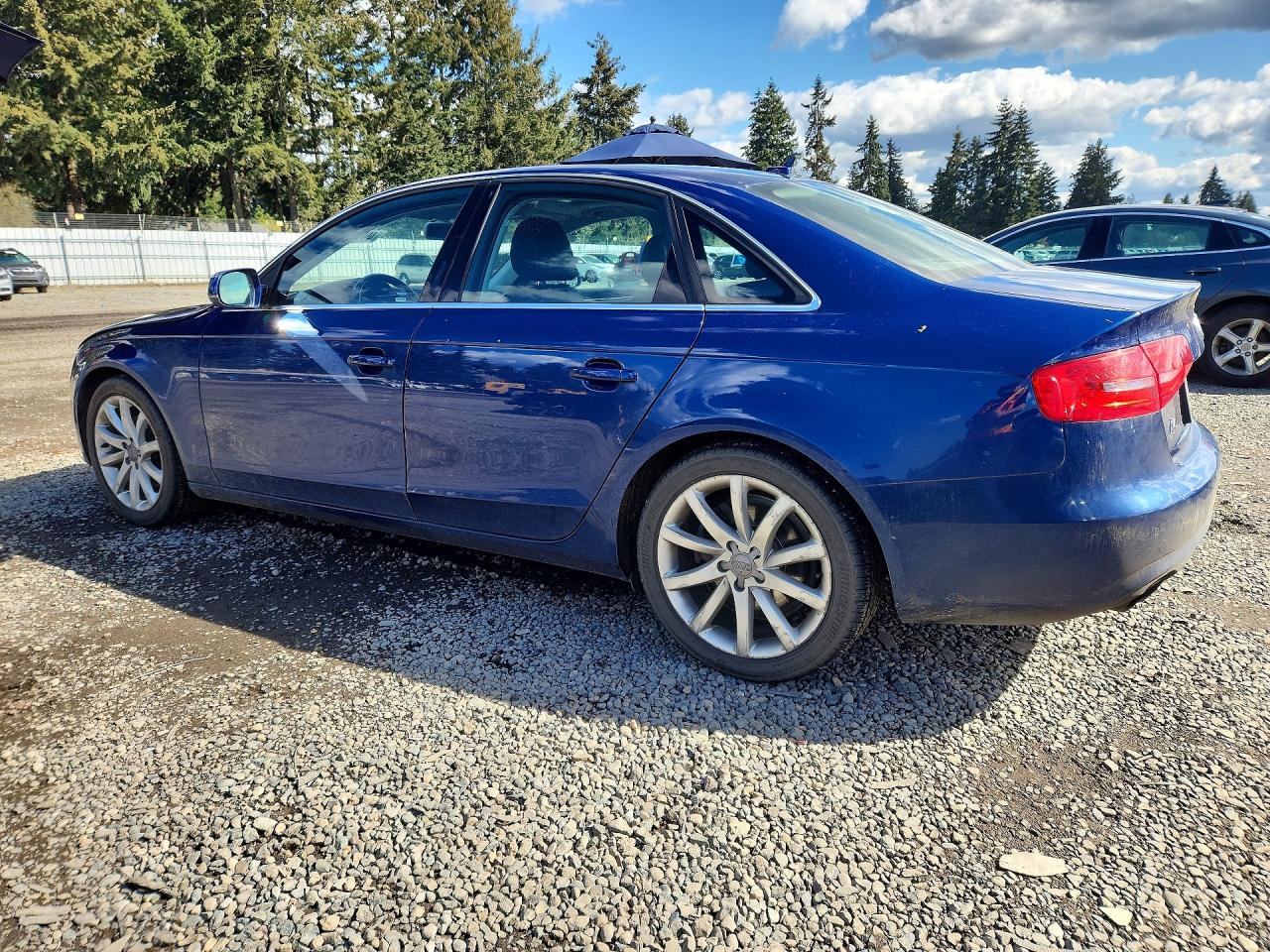 2013 Audi A4 Prestige Blue vin: WAUMFBFL8DN049787