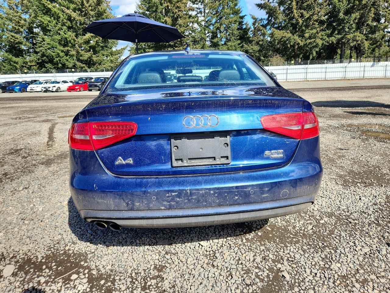 2013 Audi A4 Prestige Blue vin: WAUMFBFL8DN049787