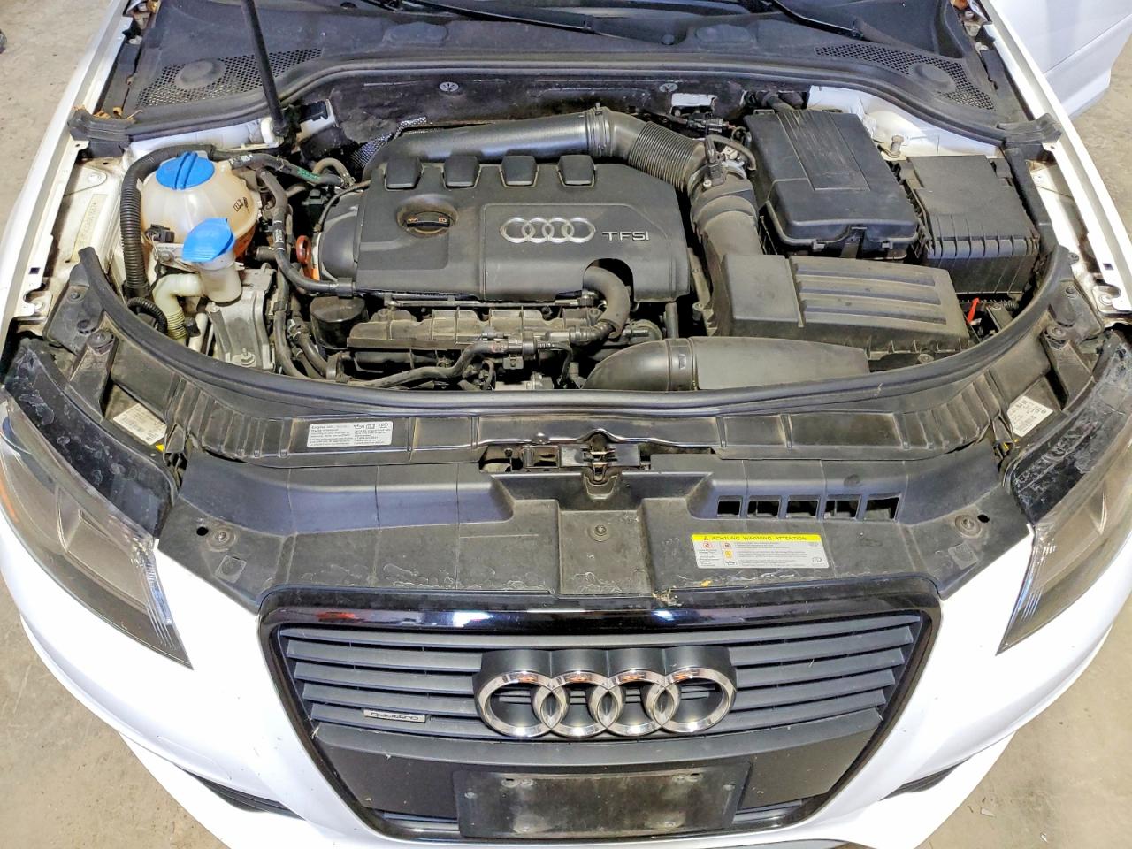 2012 Audi A3 Premium Plus White vin: WAUMFBFM0CA061687