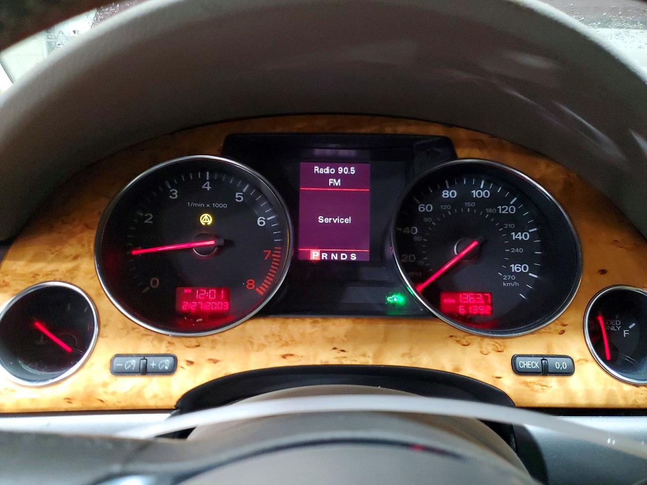 2004 Audi A8 L Quattro Burgundy vin: WAUML44E54N004458