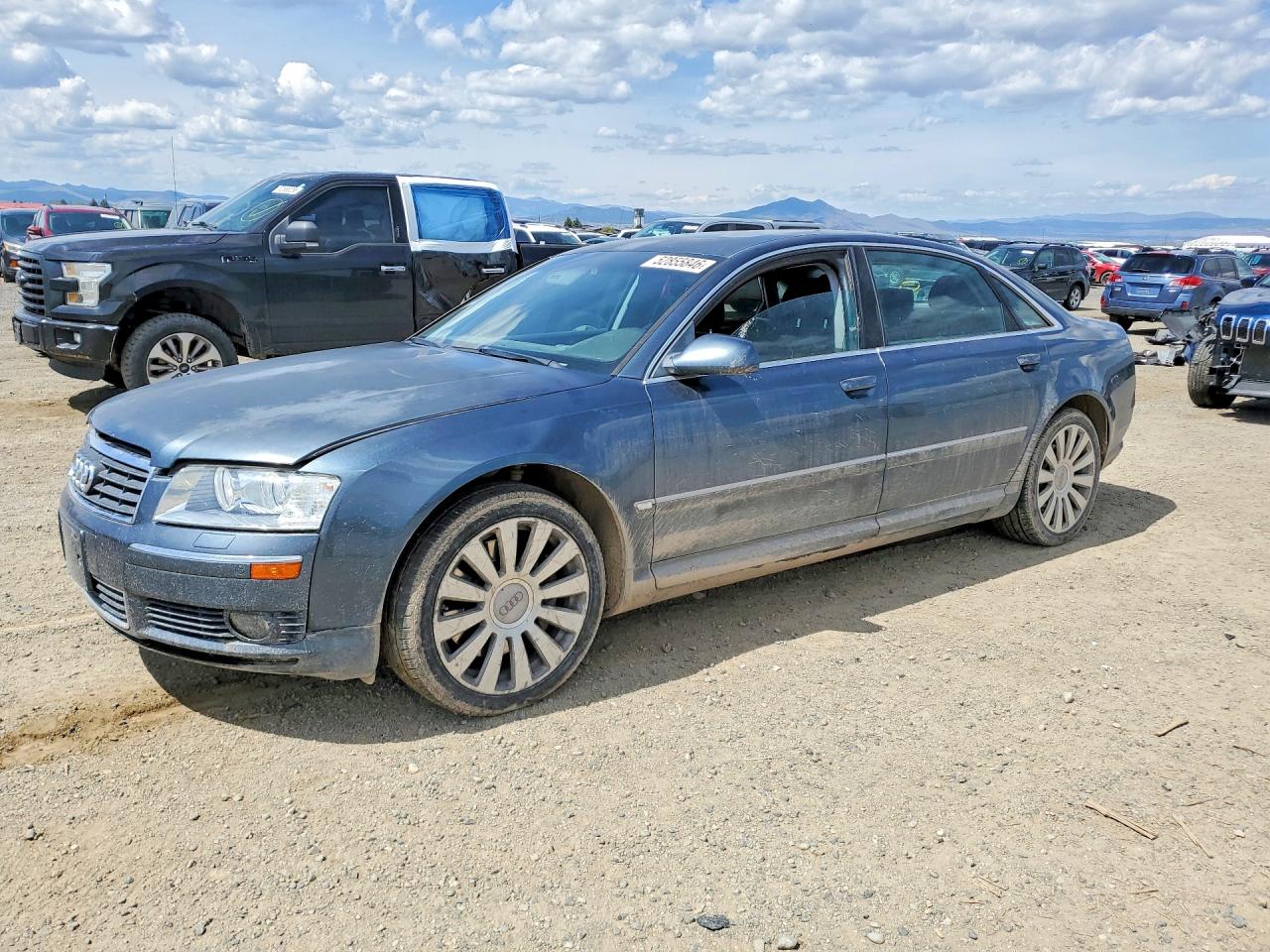 2004 Audi A8 L Quattro Blue vin: WAUML44E54N012205