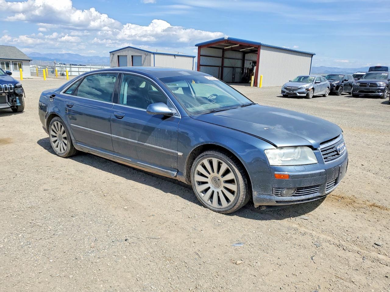 2004 Audi A8 L Quattro Blue vin: WAUML44E54N012205