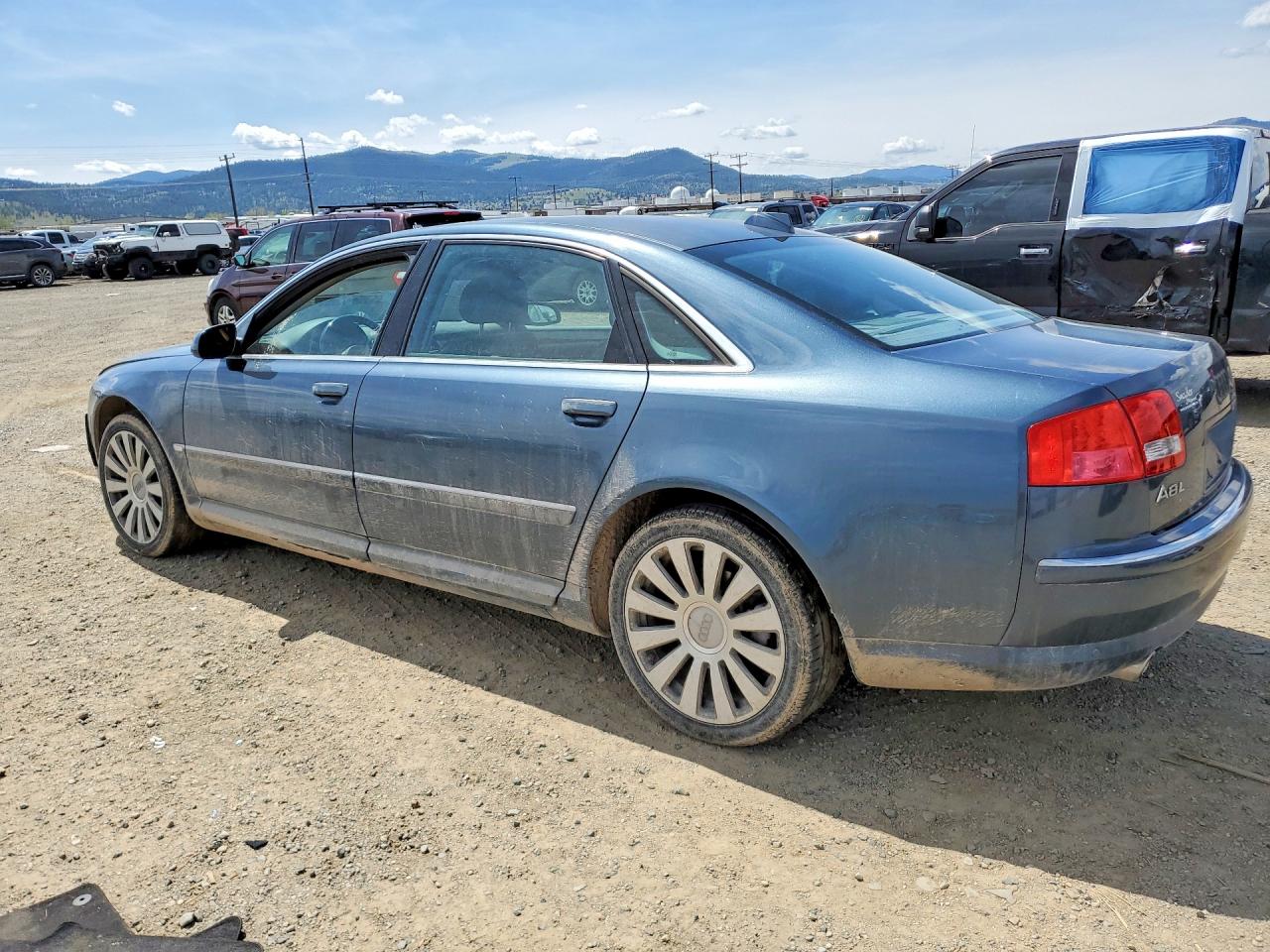 2004 Audi A8 L Quattro Blue vin: WAUML44E54N012205