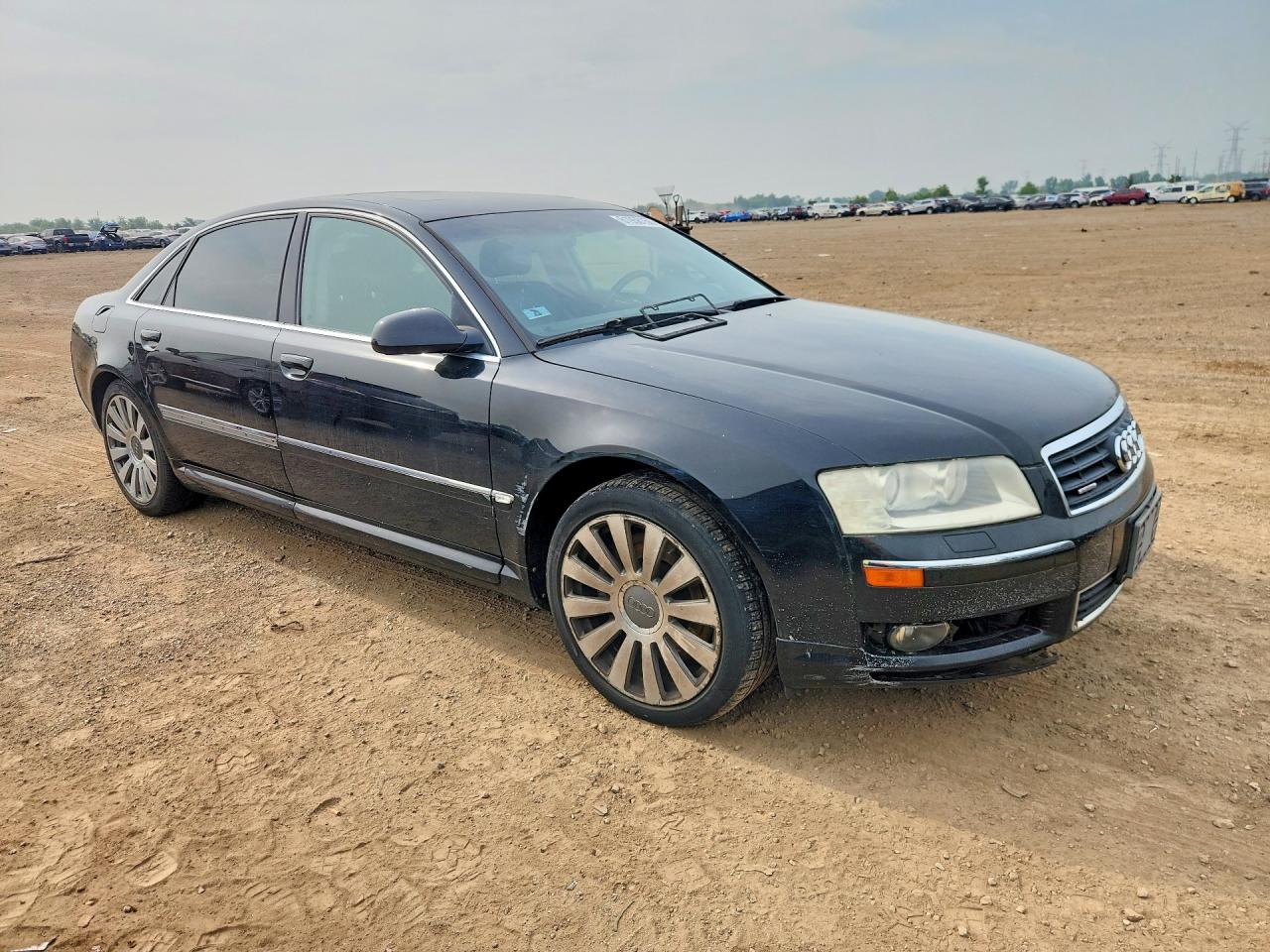 2004 Audi A8 L Quattro Black vin: WAUML44E64N016232