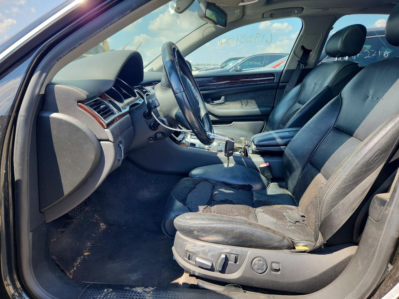 2004 Audi A8 L Quattro Black vin: WAUML44E64N016232