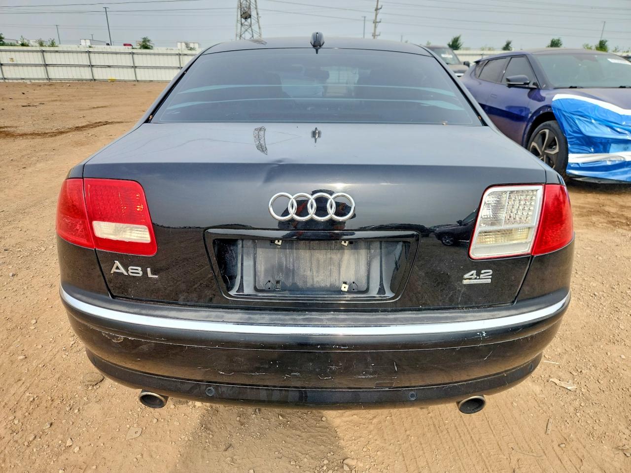 2004 Audi A8 L Quattro Black vin: WAUML44E64N016232