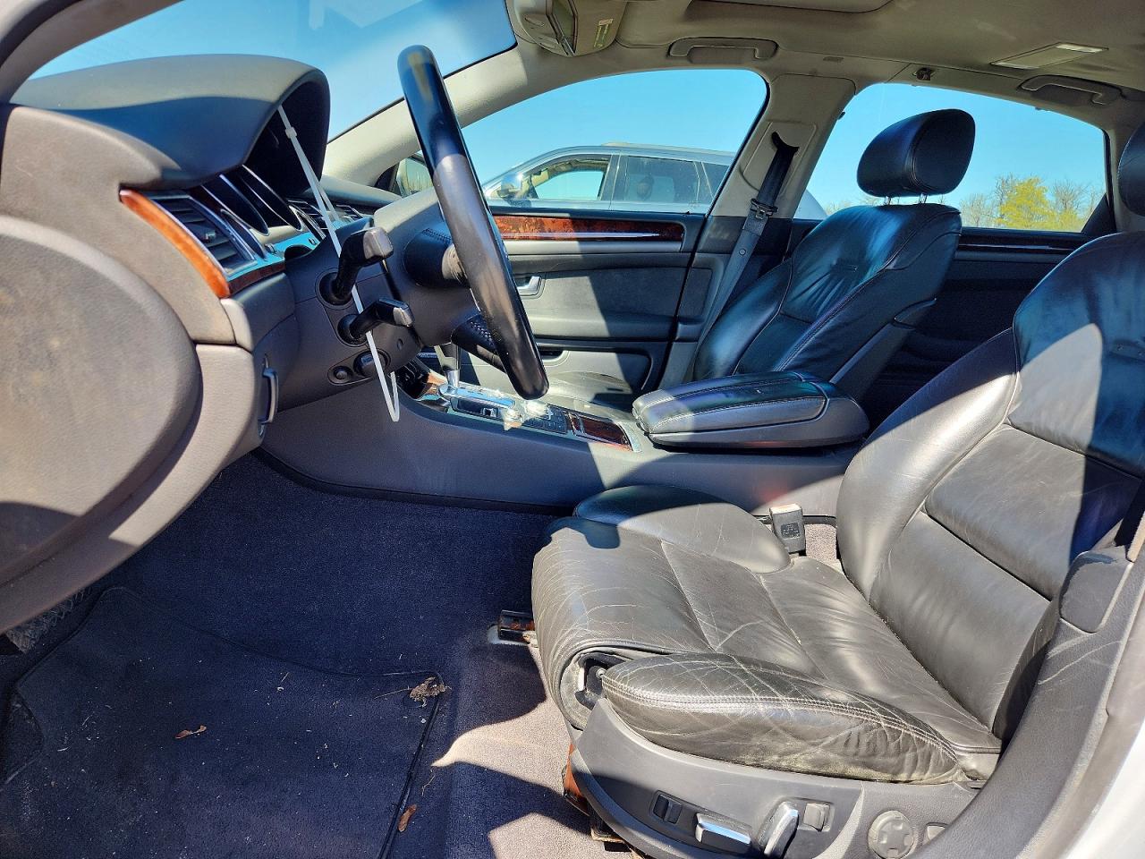 2005 Audi A8 Silver vin: WAUML44E65N012960
