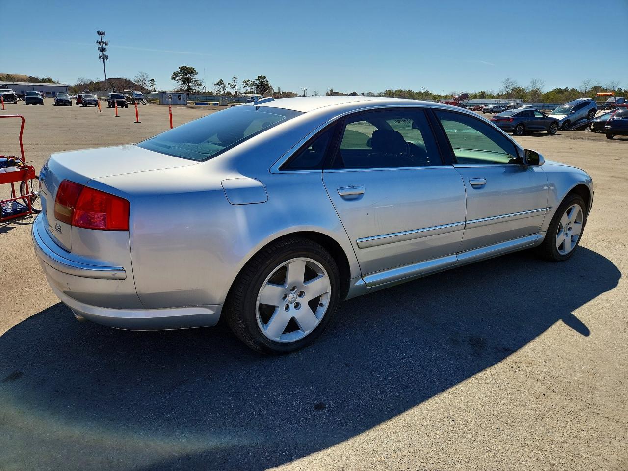 2005 Audi A8 Silver vin: WAUML44E65N012960