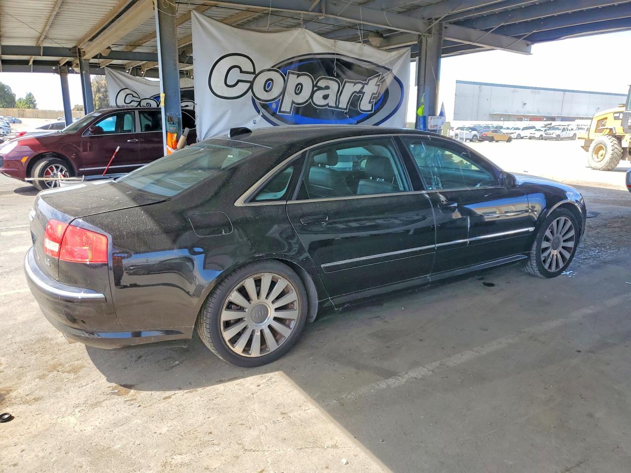 2004 Audi A8 L Quattro Black vin: WAUML44E74N017471