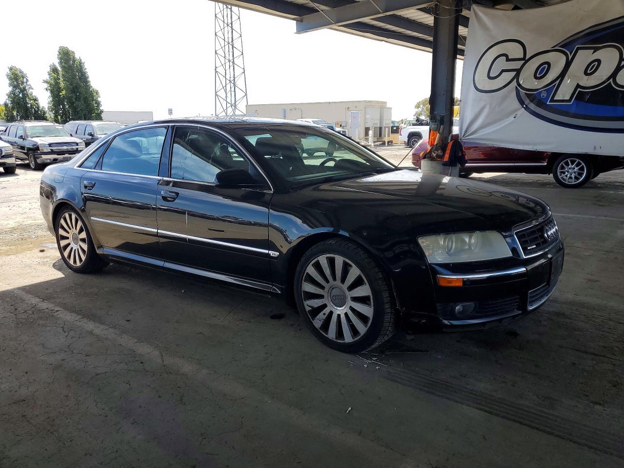 2004 Audi A8 L Quattro Black vin: WAUML44E74N017471