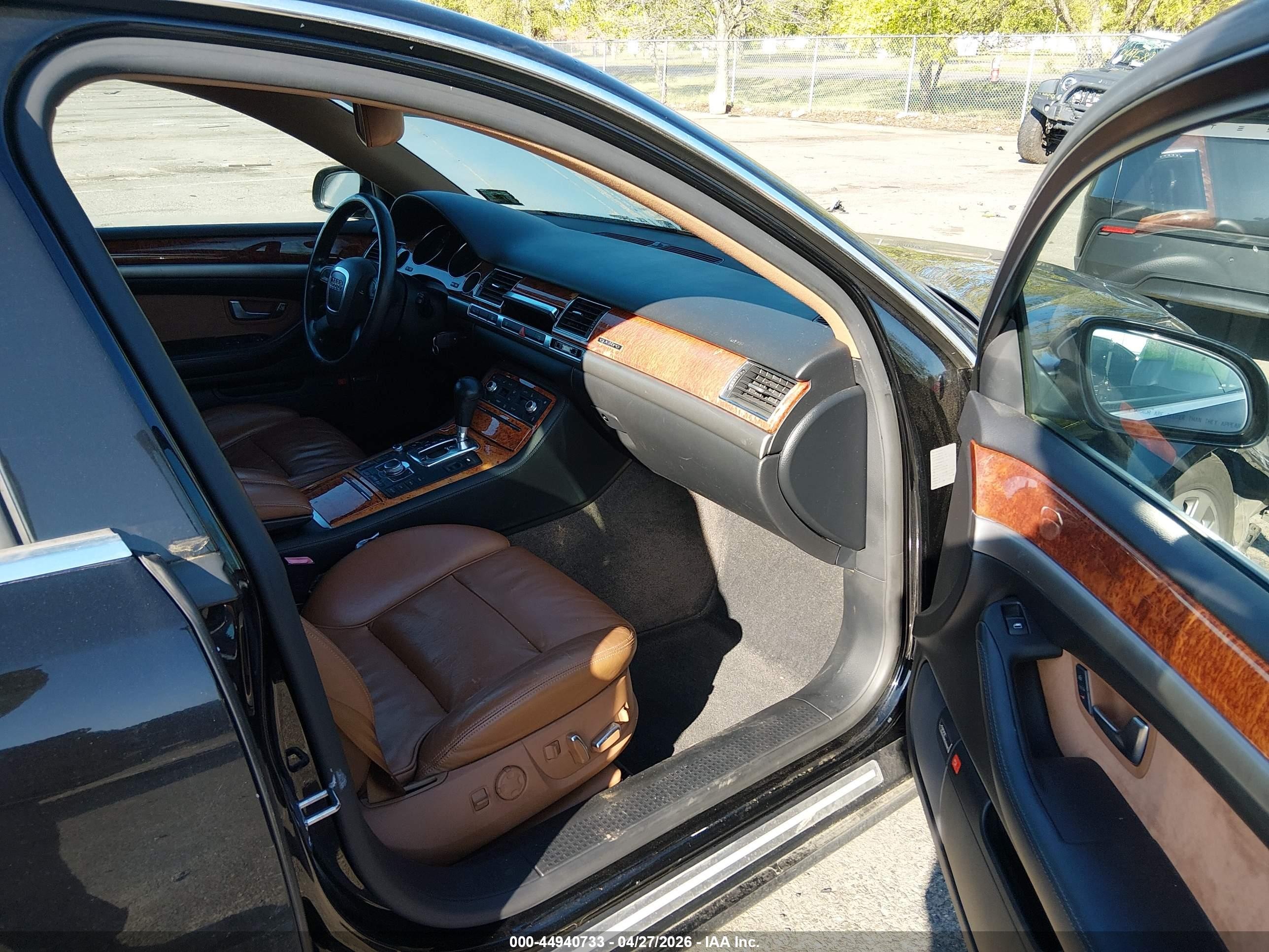 2006 Audi A8 L 4.2 Black vin: WAUML44E86N019619