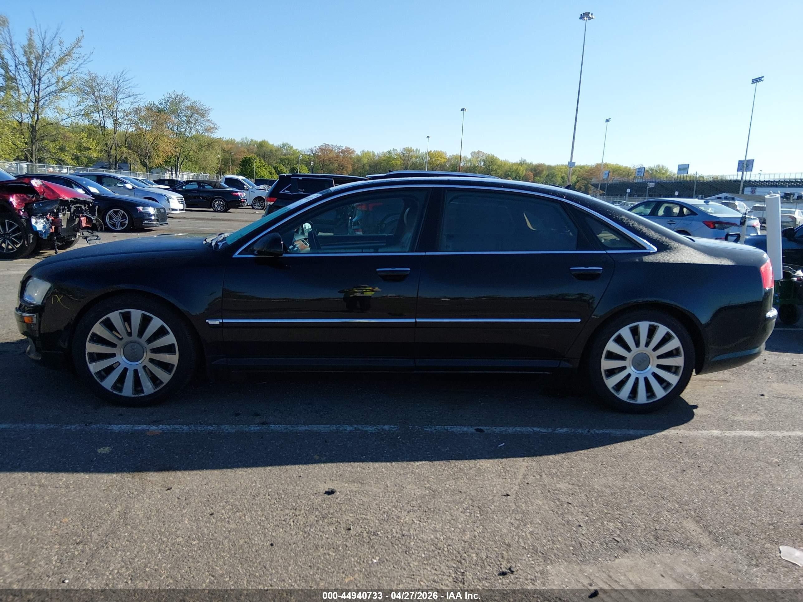 2006 Audi A8 L 4.2 Black vin: WAUML44E86N019619