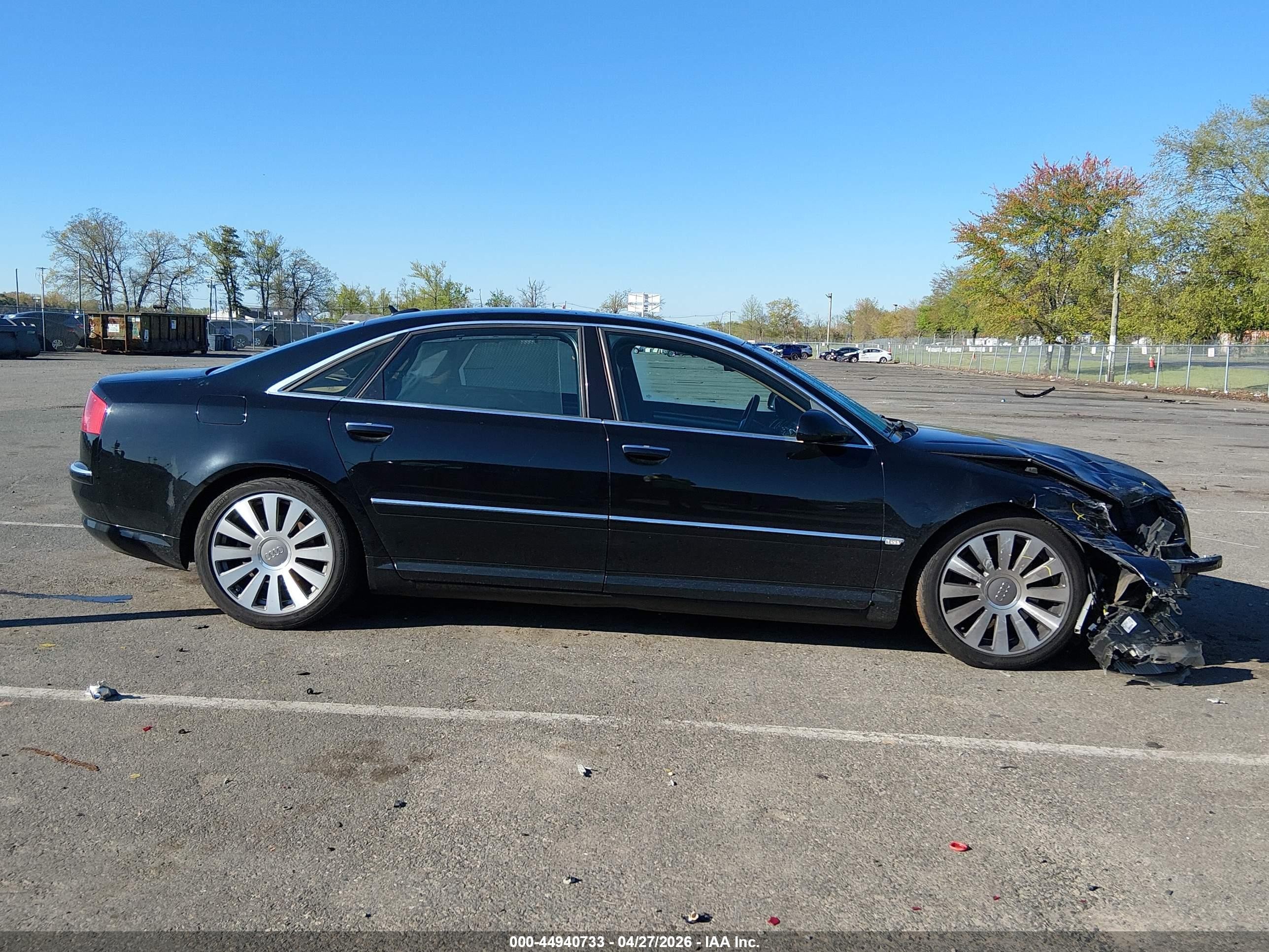 2006 Audi A8 L 4.2 Black vin: WAUML44E86N019619