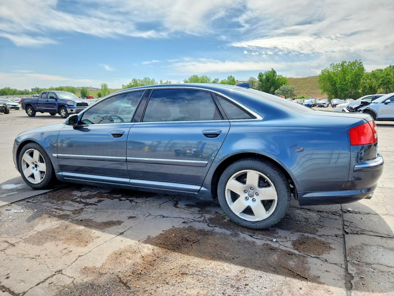 2004 Audi A8 L Quattro Gray vin: WAUML44EX4N013768
