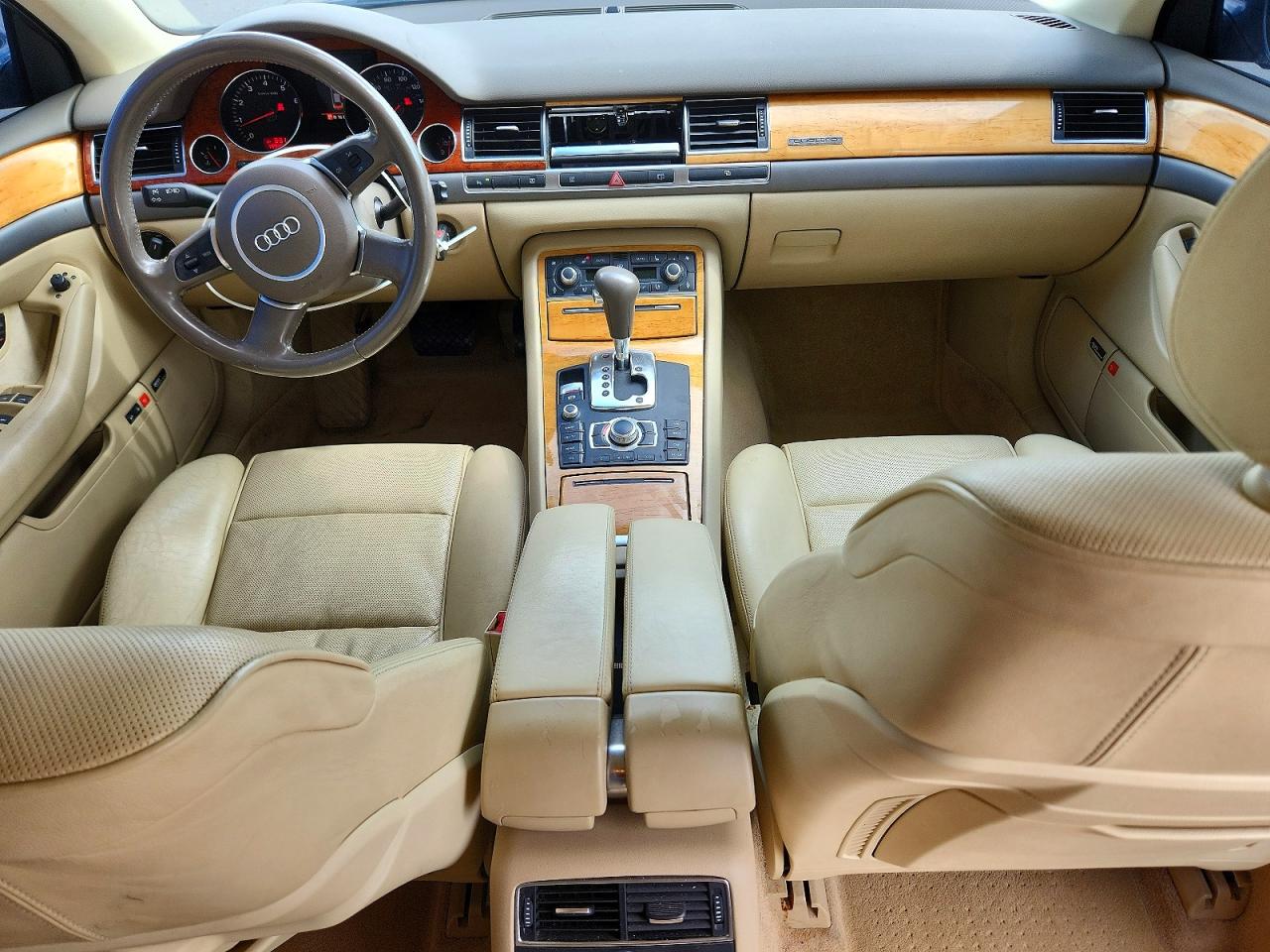 2004 Audi A8 L Quattro Gray vin: WAUML44EX4N013768