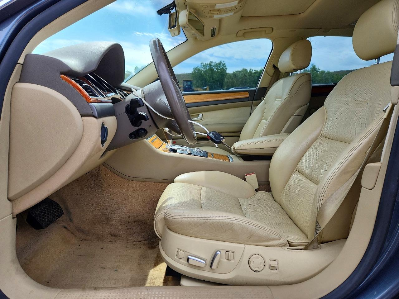 2004 Audi A8 L Quattro Gray vin: WAUML44EX4N013768