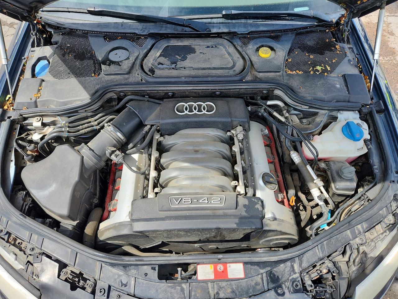 2004 Audi A8 L Quattro Gray vin: WAUML44EX4N013768