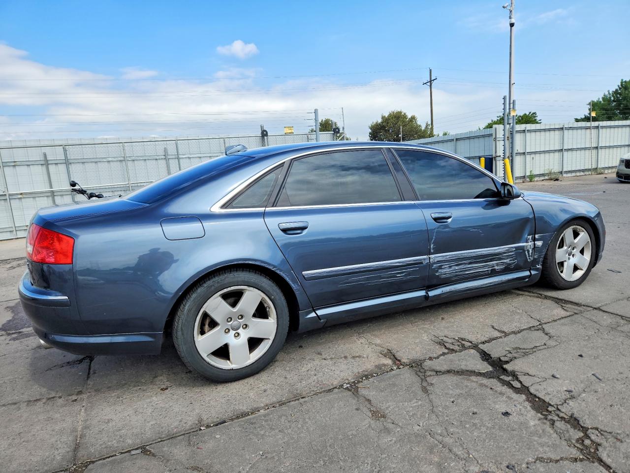 2004 Audi A8 L Quattro Gray vin: WAUML44EX4N013768