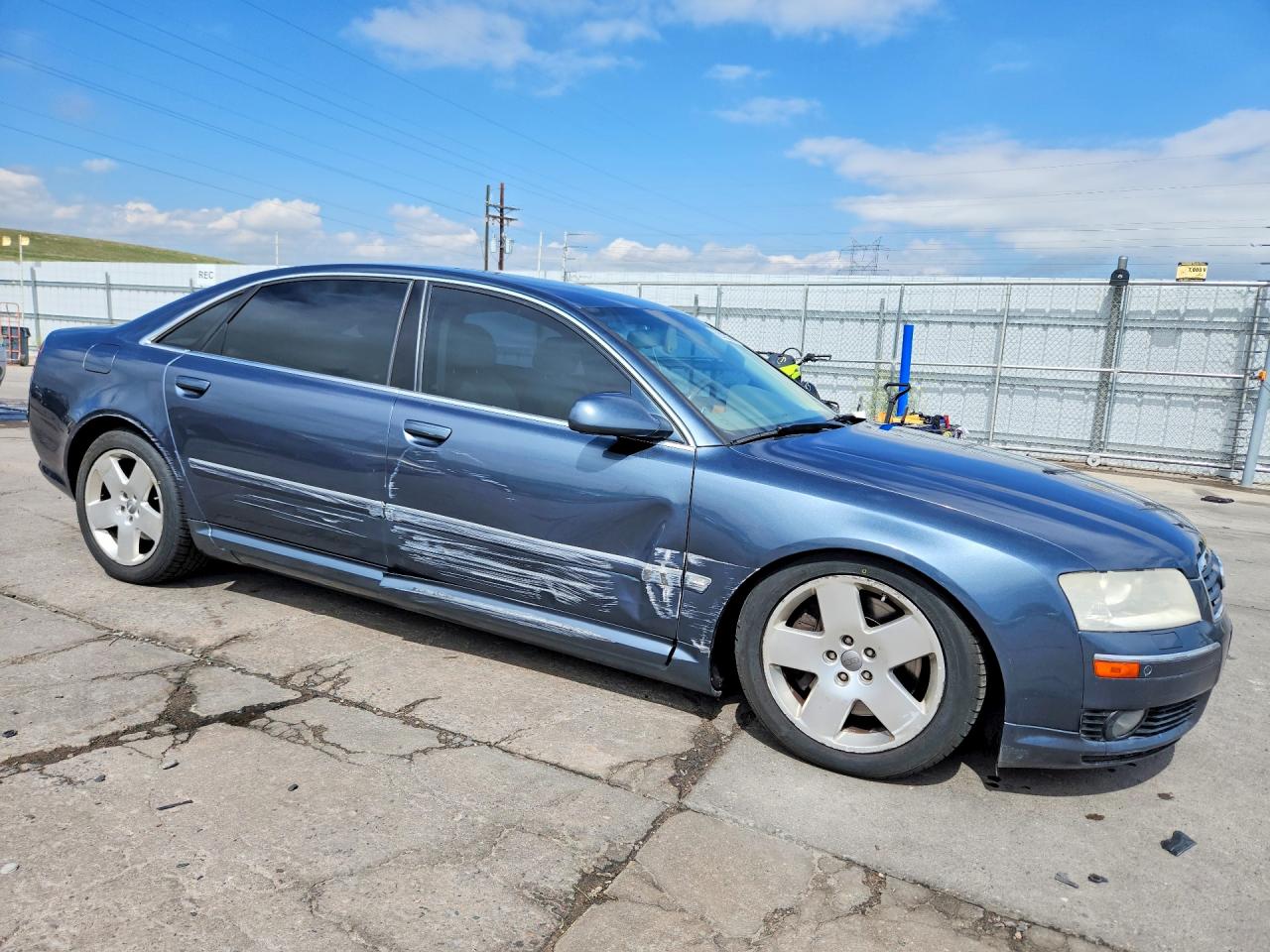 2004 Audi A8 L Quattro Gray vin: WAUML44EX4N013768