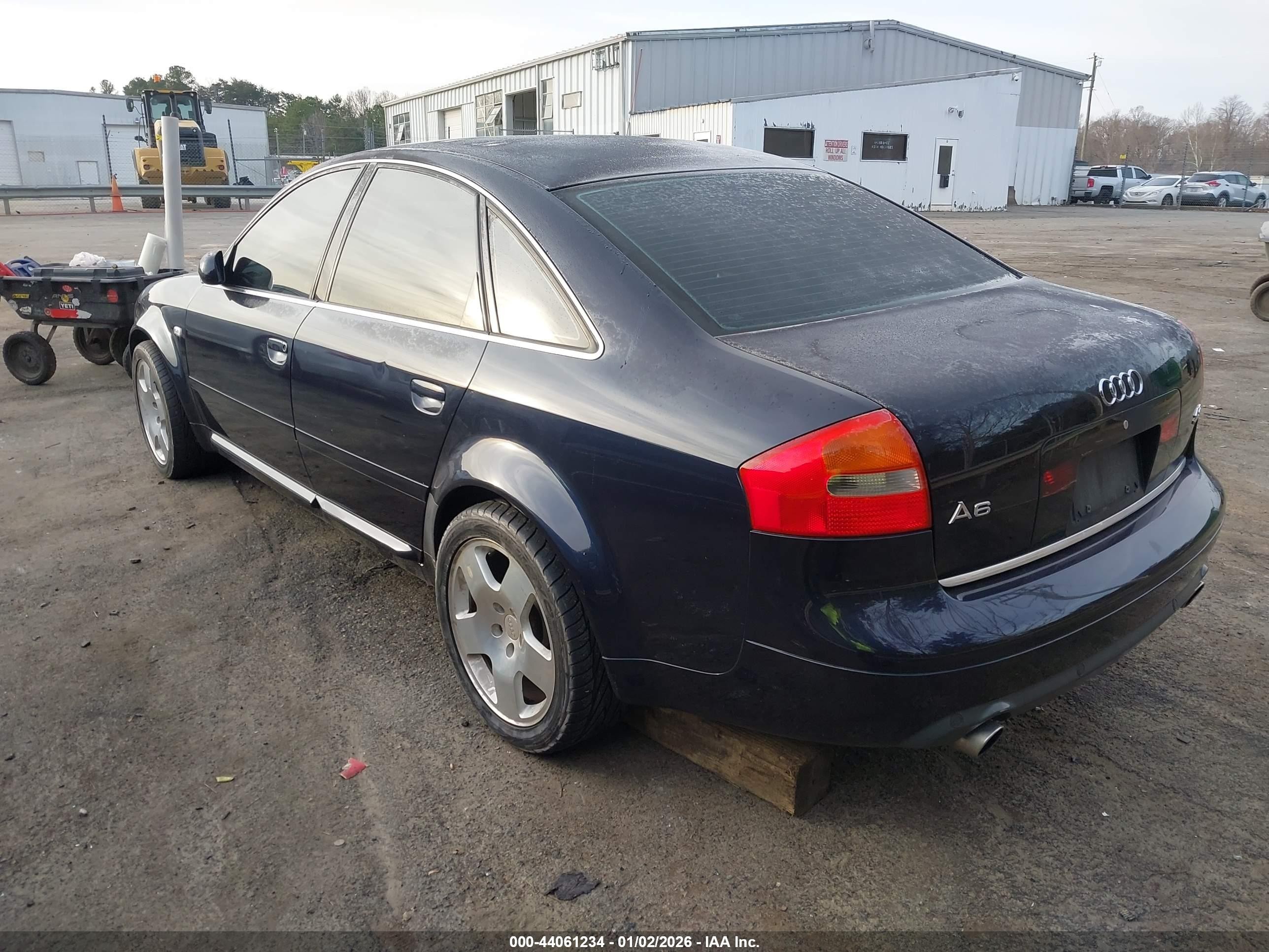 2002 Audi A6 4.2l Dark Blue vin: WAUML54B82N031999