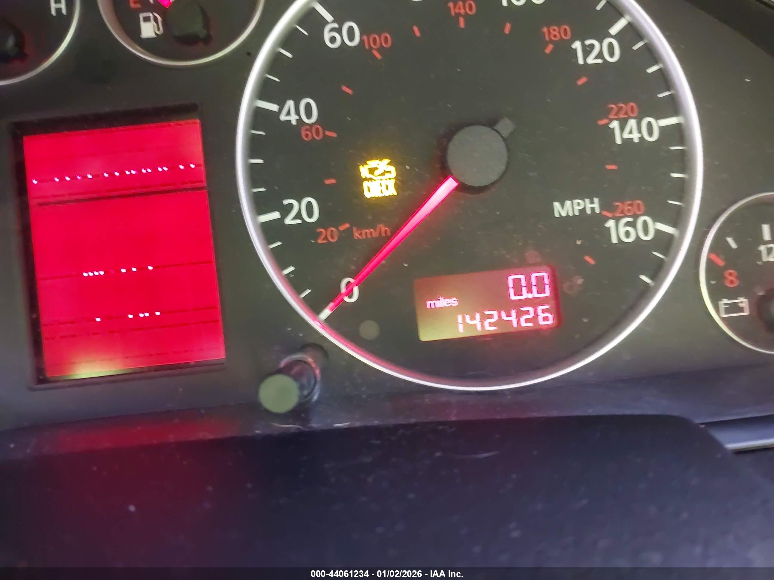 2002 Audi A6 4.2l Dark Blue vin: WAUML54B82N031999