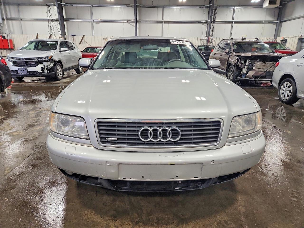 2001 Audi A8 L Quattro Silver vin: WAUML54D11N004420