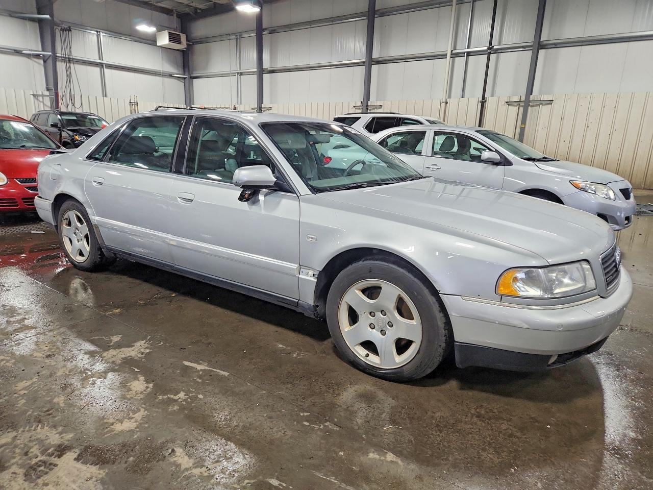 2001 Audi A8 L Quattro Silver vin: WAUML54D11N004420