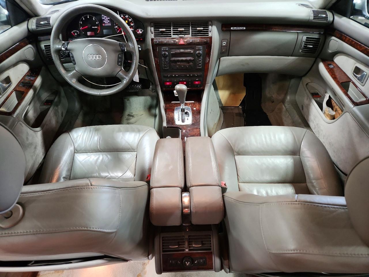 2001 Audi A8 L Quattro Silver vin: WAUML54D11N004420