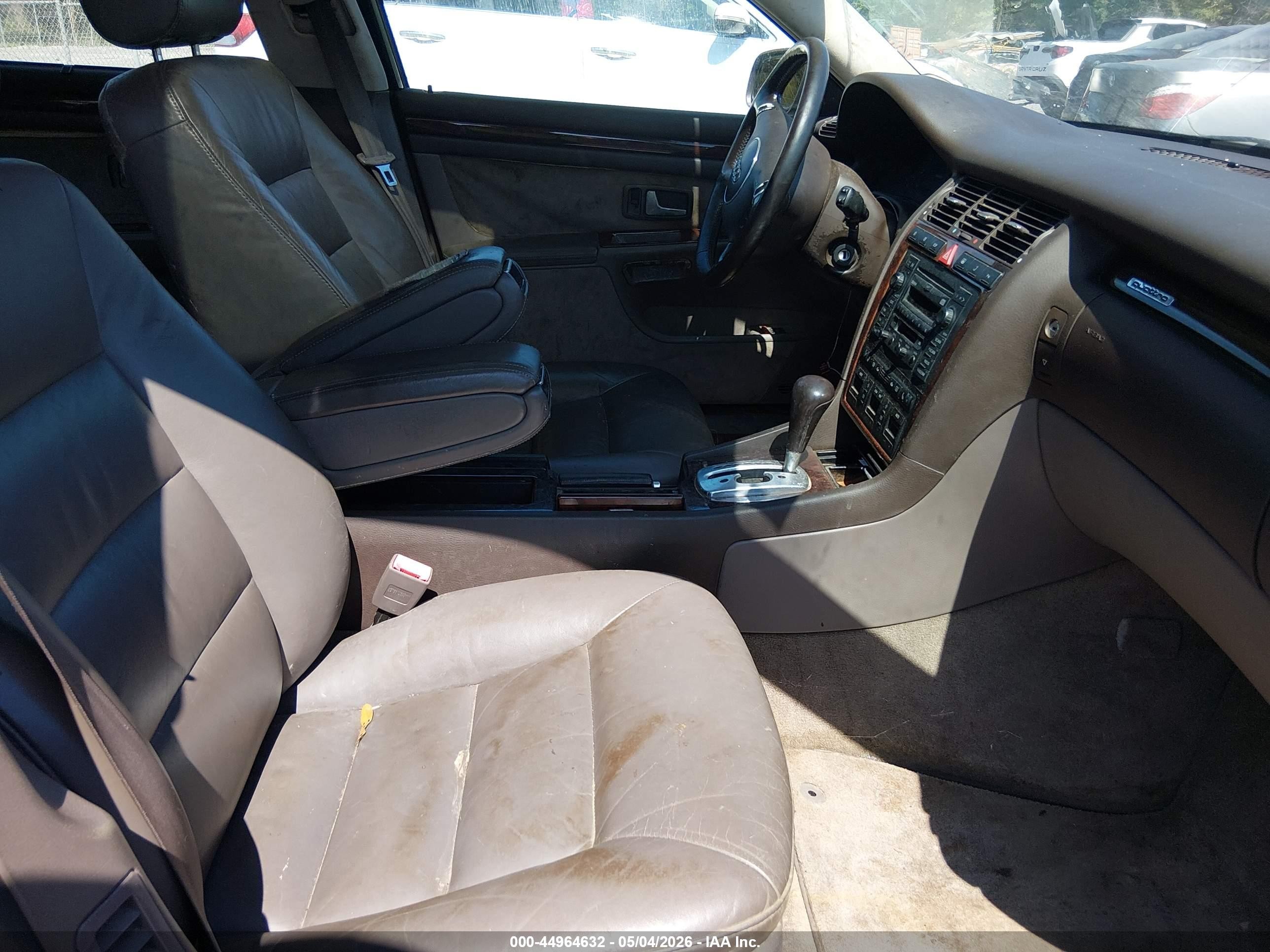 2001 Audi A8 4.2 Pewter vin: WAUML54D71N008651