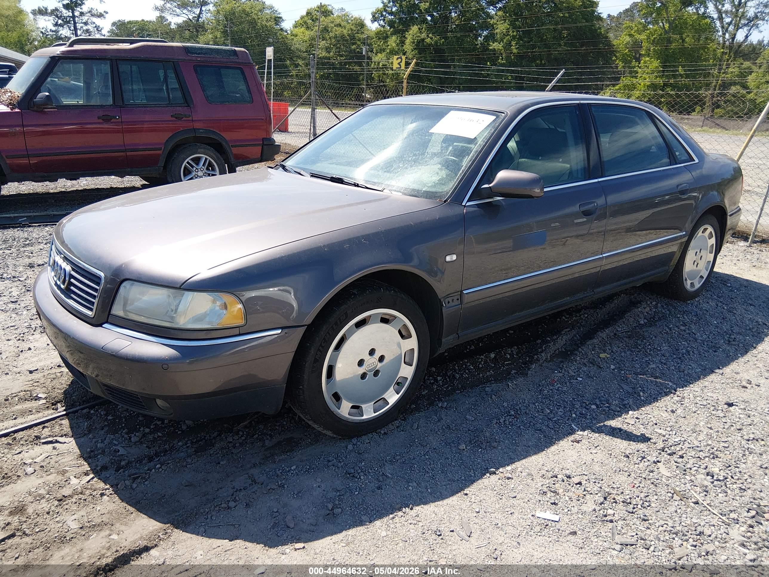 2001 Audi A8 4.2 Pewter vin: WAUML54D71N008651
