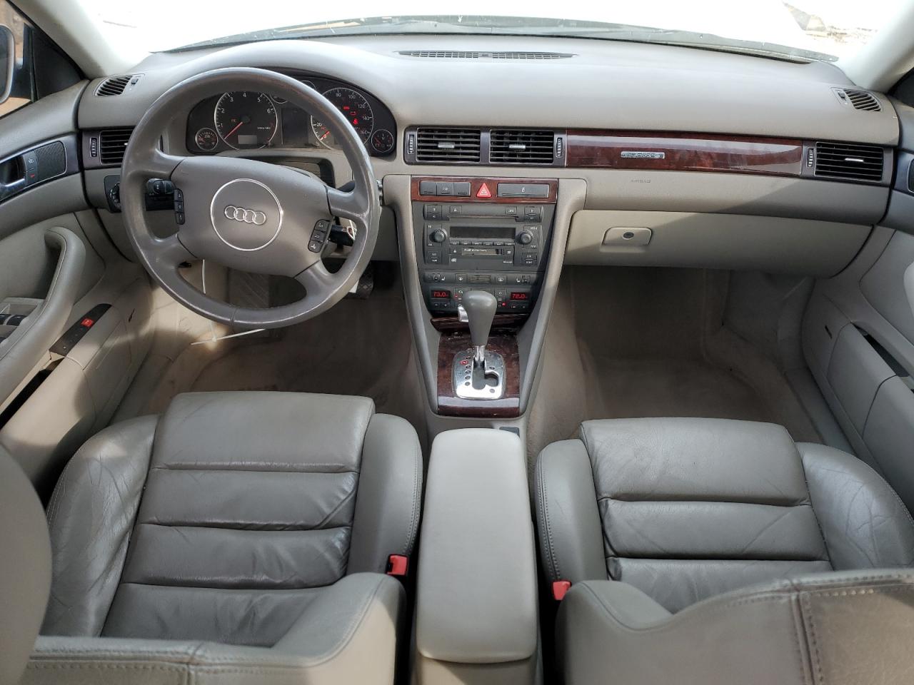 2004 Audi A6 4.2 Quattro Silver vin: WAUML64B54N061809