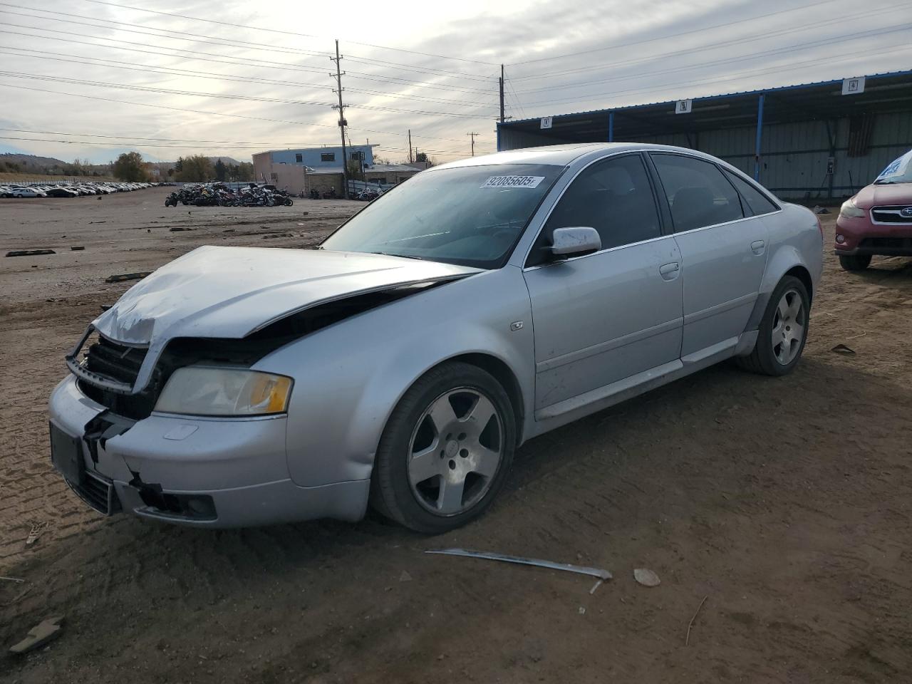 2004 Audi A6 4.2 Quattro Silver vin: WAUML64B54N061809