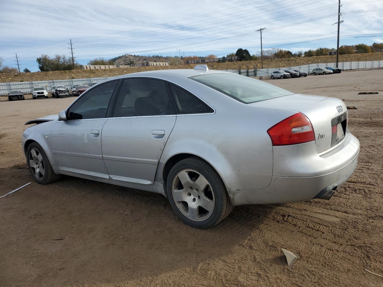 2004 Audi A6 4.2 Quattro Silver vin: WAUML64B54N061809